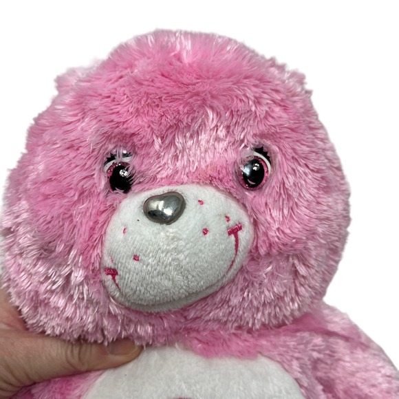 Care Bears‎ Love-a-Lot Bear 25th Anniversary Swarovski Crystal Collector’s Plush - Picture 6 of 9